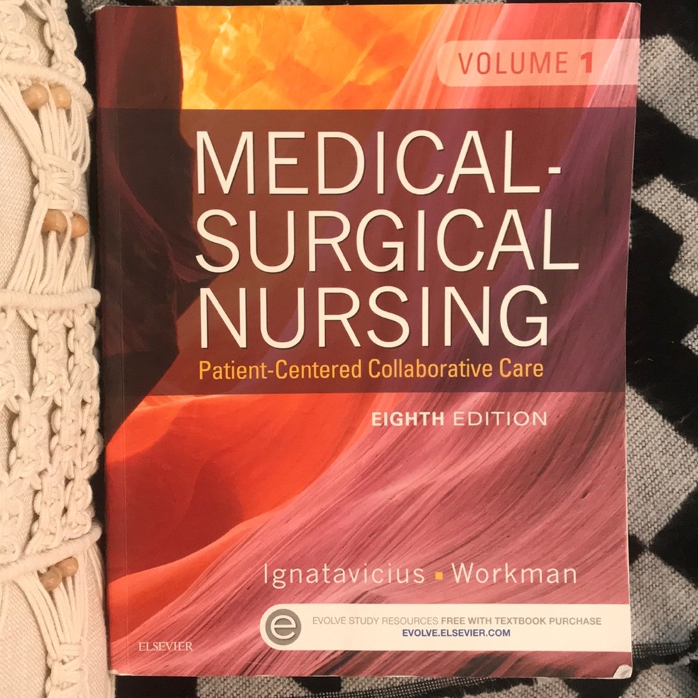Med surg nursing ingatavicius / workman vol 1 book